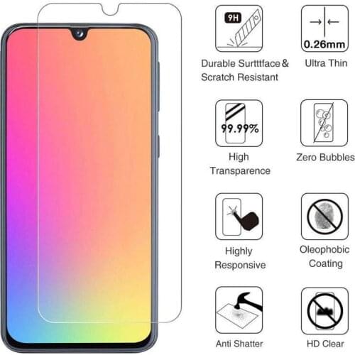 Tempered Glass For Samsung Galaxy M30s Glass Screen Protector 2.5D 9H Tempered Glass For Samsung M30s Protective Film 2 Pcs