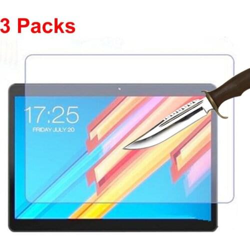 3 Packs Tempered Glass Protector For Teclast P20HD M40 M40SE 10.1" Tablet PC For Teclast M40 M40SE Screen Protective Film