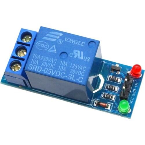 Glyduino 1 Channel 5V Relay Module High Level Trigger Interface Board Shield For PIC AVR DSP ARM MCU Arduino