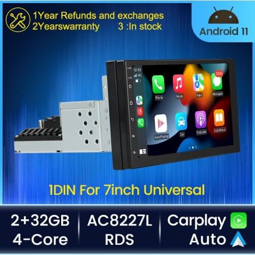 6.9 Inch Android Car Multimedia Player 1DIN Universal GPS Navigation Headunit Auto Radio Audio Stereo Support DSP IPS WIFI BT