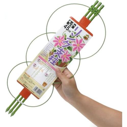 5PCS 40CM Vine Climbing Flower Rack Durable Gardening Tools Vegetables Plant Trellis Plant Support Frame plant