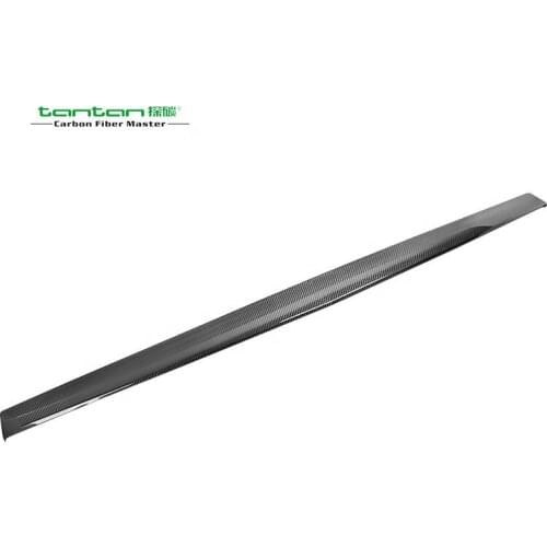 Carbon Fiber Car Interior Accessories Instrument Panel Trim Dashboard Trim For Tesla Model 3 Carbon Fiber Sticky