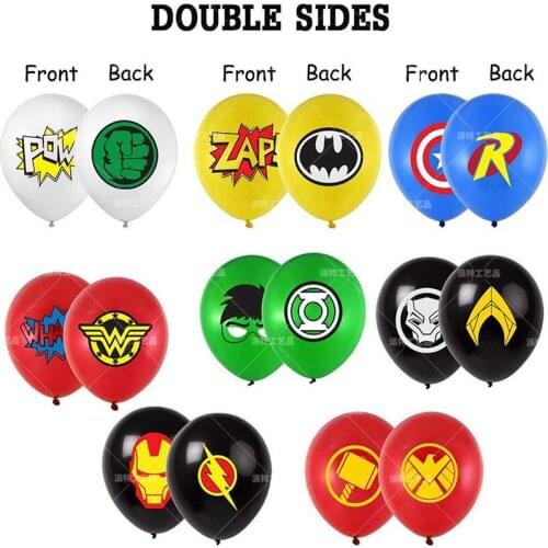 2021 New Disney Avenger Spiderman Mickey Birthday Party Decoration Pull Flag Reunion Cake Card Balloon Children Kid Birthday Set