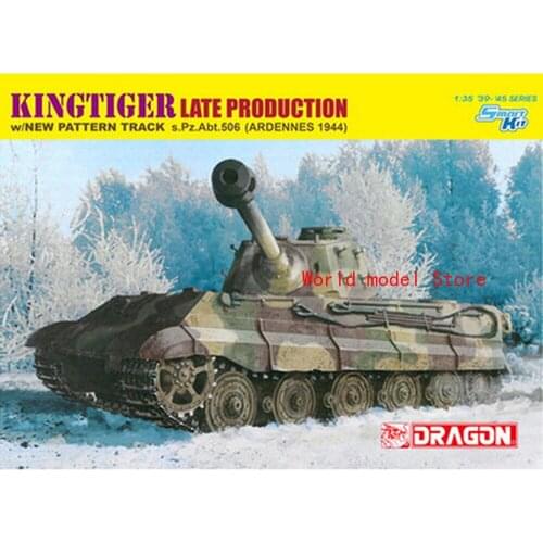 DRAGON 6900 1/35 Kingtiger Late Production w/New Pattern Track s.Pz.Abt.506