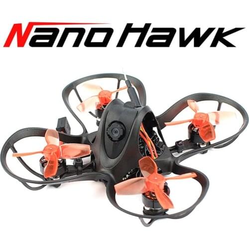 EMAX Nanohawk BNF PNP 65mm 1S Whoop FPV Beginner Indoor Racing Drone BNF FrSky D8 Runcam Nano3 25mw VTX 5A Rc Plane