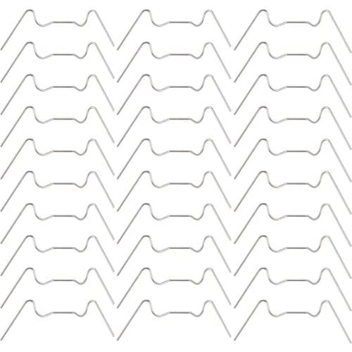 Stainless Steel Nails Greenhouse Overlap S Clips Silver 25pcs Glass Frame Fixing Clamp Gardening Buckle