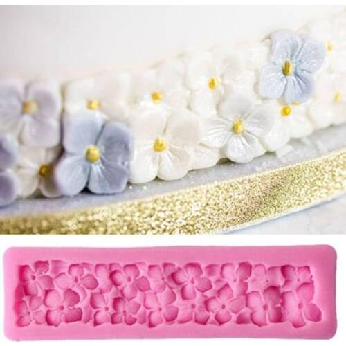 3D Silicone DIY Flowers Fondant Cake Chocolate Decorating Baking Tools Cake Mold