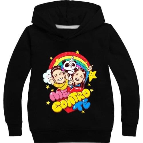 New Cartoon Me Contro Te Kids Boys Girls Hoodies Kids Sweatshirts Hoodies Cute Pullovers Tops for Children New Year gift