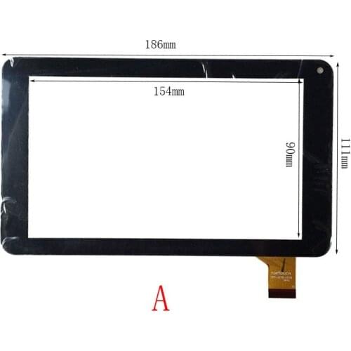 New 7" Inch Touch Screen Digitizer Glass Sensor Panel For UTOk 701D 702QB 702QW Free shipping