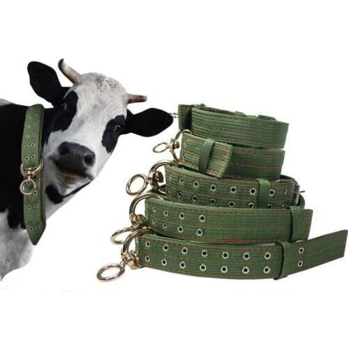 Cattle Collars Sheep Ropes Large Dogs Collar Bulldog ivestock Breeding Belt Canvas Rope Dedicated Cow Cage Cow Farms 2021 HOT