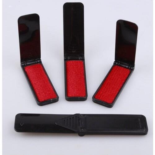 1pc Plastic Fluff Fabric Clothes Dust Brush Pet Hair Remover Dry Clean Swivel Wheel Dry Clean Swivel Wheel Clothes Dust Brush