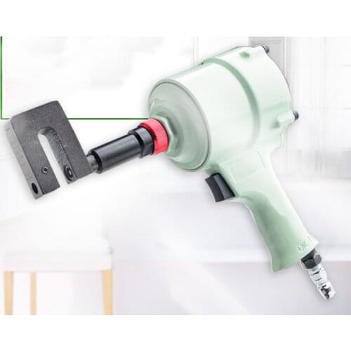 Pneumatic Air Punch Flange machine, air hole puncher Pneumatic punching gun 3-8mm for advertising words