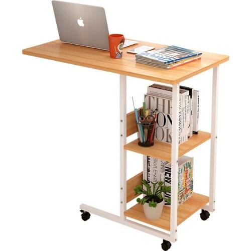 School Conventional Household Lifting Folding Laptop Table Bed Mobile Bedside Table Contracted