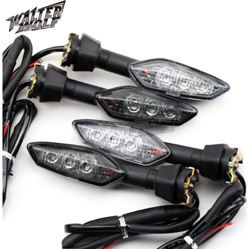 LED Turn Signal Indicator For For KAWASAKI ZX25 Z125 Z250 Z650 Z750 Z800 Z900 Z1000 KLE VERSYS Motorcycle Accessories Front Rear