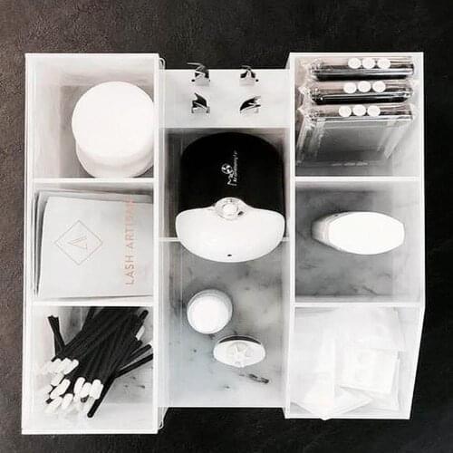 Eyelash Tool Box Dust-proof Beauty Tweezers Organizer Dustproof And Waterproof Fashion Appearance Safe Environmental Non-toxic