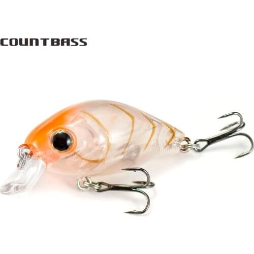 1pc, Crank Bait Plastic Hard Lures 43mm, Fishing Baits, Crankbait, Wobblers, Freshwater Fish Lure