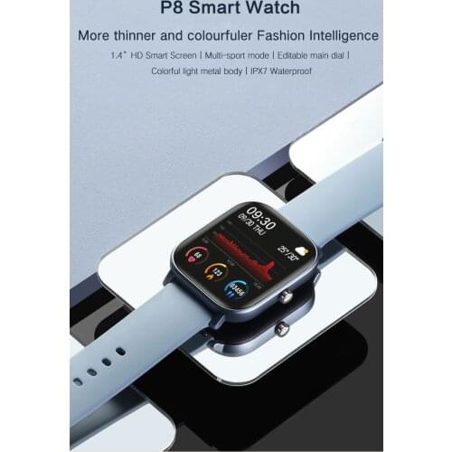 2021 Smart Watch Bracelet Body Thermometer Blood Pressure Fitness Bracelet Waterproof Sport Smart Band Watches For Men Women