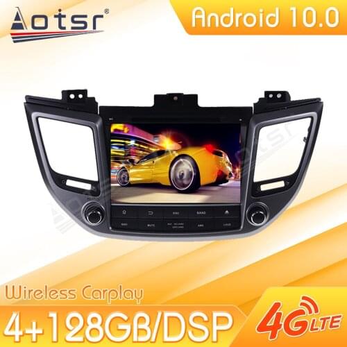 Android Car Multimedia Stereo Player For Hyundai Tucson IX35 2014-2018 Tape Radio Recorder Auto GPS Navi Head Unit No 2Din 2 Din