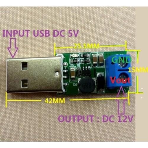 CE016*10 10p 5W USB 3V-6V 5V to 12V DC DC Converter Step Up Boost Power Supply Module