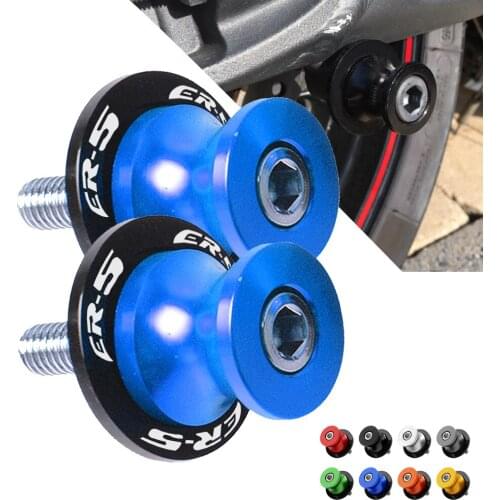 For Kawasaki ER-5 ER 5 ER5 2004 2005 Motorcycle Swingarm Spools Slider Rear Swingarm ER-5 SwingArm Stand Screws Paddock