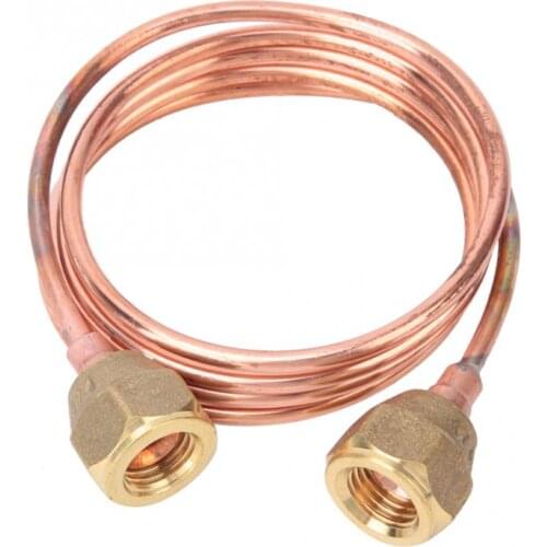 G1/4" Soft Flexible Copper Capillary Tubing 2.8mm Refrigeration Parts Suitable For Installation And Maintenance Of Refrigerator