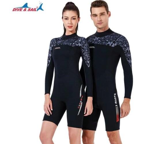 Newest Men/women 3mm Thick Diving Suit Neoprene 3mm Wet suit for Swimming Surf Men Scuba Equipment Split Suits Good Diving Suit