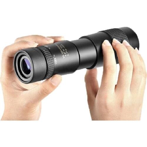 4K 10-300X40mm Monocular Telescope Compact Retractable Zoom Waterproof Professional HD ED Glass With Tripod Phone Clip