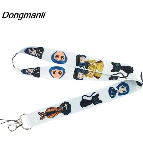 P4310 Dongmanli Movie Painting Art Key Chain Lanyard Neck Strap for Phone Keys ID Card Cartoon Lanyards