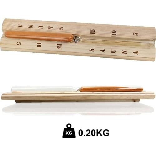 Sauna Hourglass Sandglass-Clock Sand-Timer White Rotating-15mins Wooden for Home Store-Use