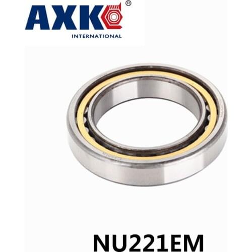 Axk Bearing Nu221em Cylindrical Roller Bearing 105*190*36mm