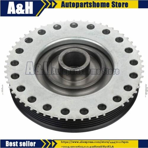 Crankshaft Pulley for Land Rover Freelander LR2 Evoque Discovery Sport Volvo XC60 XC90 S80 60 40 Ford 31480378 LR025252 LR078547
