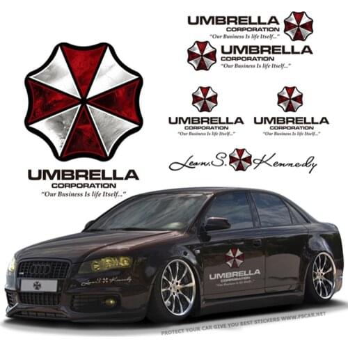 Umbrella Corporation Car Sticker Auto Decal Vinyl Reflective Motorcycle Automobile Car Styling Accessories Exterior Decoration