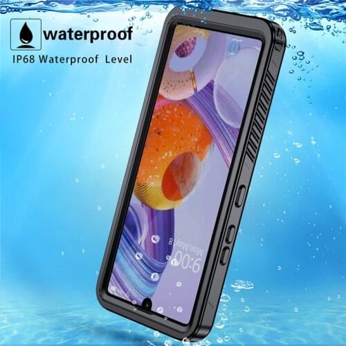 IP68 Waterproof Case For LG stylo 6 Case Underwater Full Protection Shockproof Cover For LG-stylo 6 stylo6 Case Clear funda capa