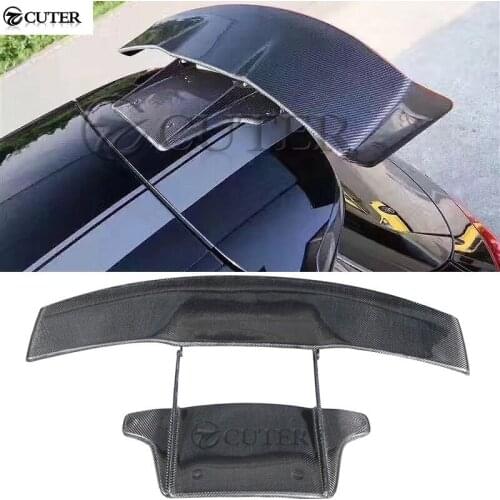 W176 Carbon Fiber Rear wings Spoiler top wings Roof wings for Mercedes-Benz W176 A250 A180 A200 A260 VARIS style body kit