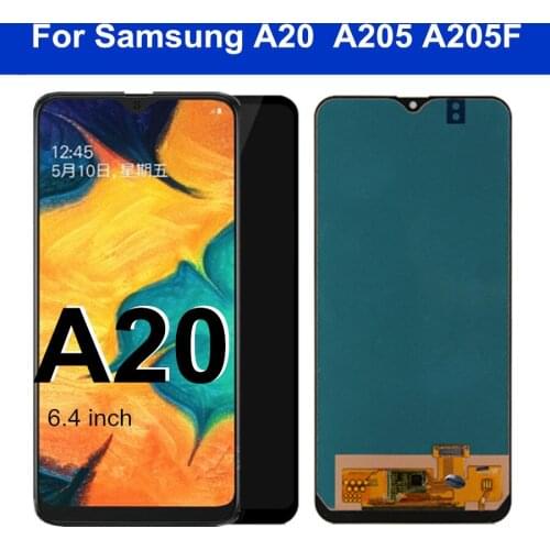 6.4" incell TFT For Samsung Galaxy A20 LCD A205 SM-A205F LCD Display Screen Digitizer Assembly A205FN A205GN A205S A205 LCD
