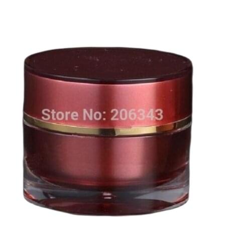 10g ACRYLIC cylinder shape cream bottle,cosmetic container,,cream jar,Cosmetic Jar,Cosmetic Packaging