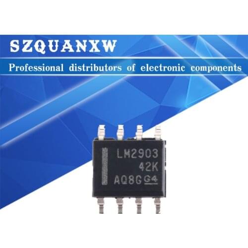 10PCS LM2903DR SOP8 LM2903 SOP LM2903DR2G SMD SOP-8