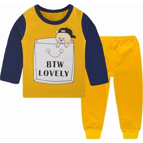 ZWF1211 spring autumn boys clothes sets cotton casual t-shirt+pants fashion 2pcs suits clothing boys children sport sets