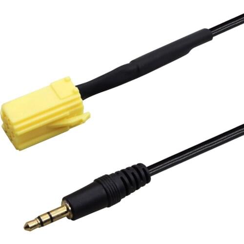 3.5mm Car Aux-In Adaptor Cable for Fiat Panda / New Croma / Fiorino / Ducato