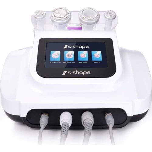 4 In 1 30K Ultrasound Cavitation Weight Loss RF Body Shaper EMS Electroporation Vacuum Body Slimming Face Skin Care Machine
