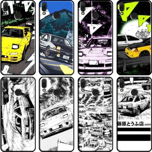 Initial D Mountain Drift Racing For Huawei Nova 5T 2i Phone Case For Huawei Y5 Y6 Y9 Y7 2017 2018 2019 Y6P Y5P 2020 Case