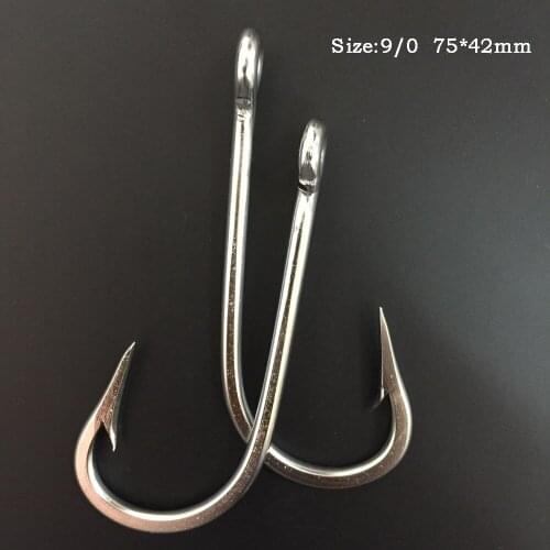 CN03 9/015 pieces Pack Stainless Steel Mustad Fishing Hook Big Game Fishing Hook Mustad Fishing Hook