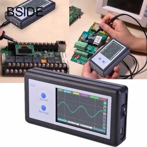 DSO602 Portable Digital Oscilloscope D602 200KHz Double Channel & 3.2 Inch LCD Touch Panel D602 Scopemeter