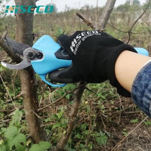 HD F21 cordless electric pruning shears battery operated pruners garden scissors secateurs