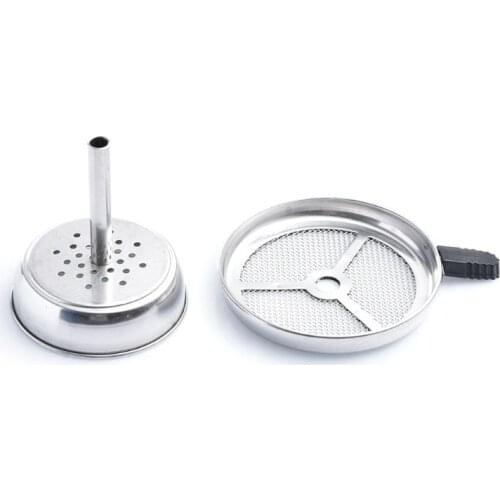 Clay Ceramic Bowl for Shisha Head Hookah Shisha Bowl Chicha Sheesha Accessories Aluminum Alloy Charcoal Holder wholesales