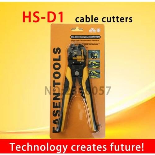 HS-D1 Crimper Cable Cutter Automatic Wire Stripper Multifunctional Stripping Tools Crimping Pliers Terminal 0.2-6.0mm2 tool