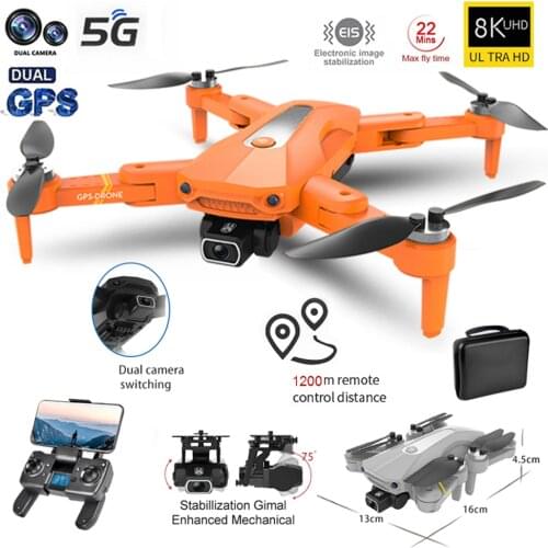 K80 PRO GPS Drone With 4k 8K Dual HD Camera Professional Aerial Photography Brushless Motor Foldable Quadcopter RC Helicopter D