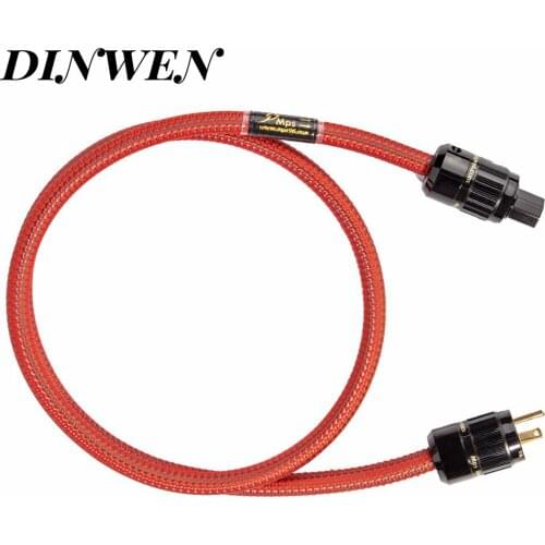 MPS C-380AC Power Cord Cable 99.9997% 5N OFC US IEC320 AC Hifi Audio DIY DVD CD Amplifier Mains AC Power Cable
