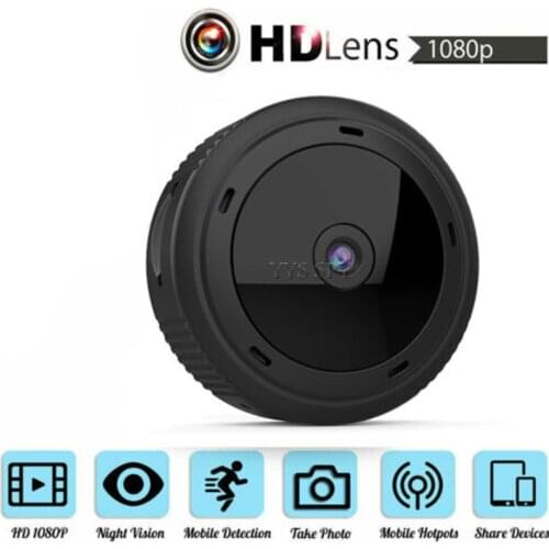 Mini Wifi Camera Espia 1080P Night Vision Micro Kamera Magnetic Body Video Camcorder Remote Control Motion Sensor Secret IP Cam