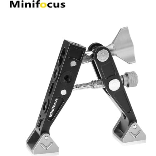 Multi C Clamp Mount Bracket Crab Super Clamp for Travel Outdoor Photo Studio Photography DSLR Camera Video Light Support Stand